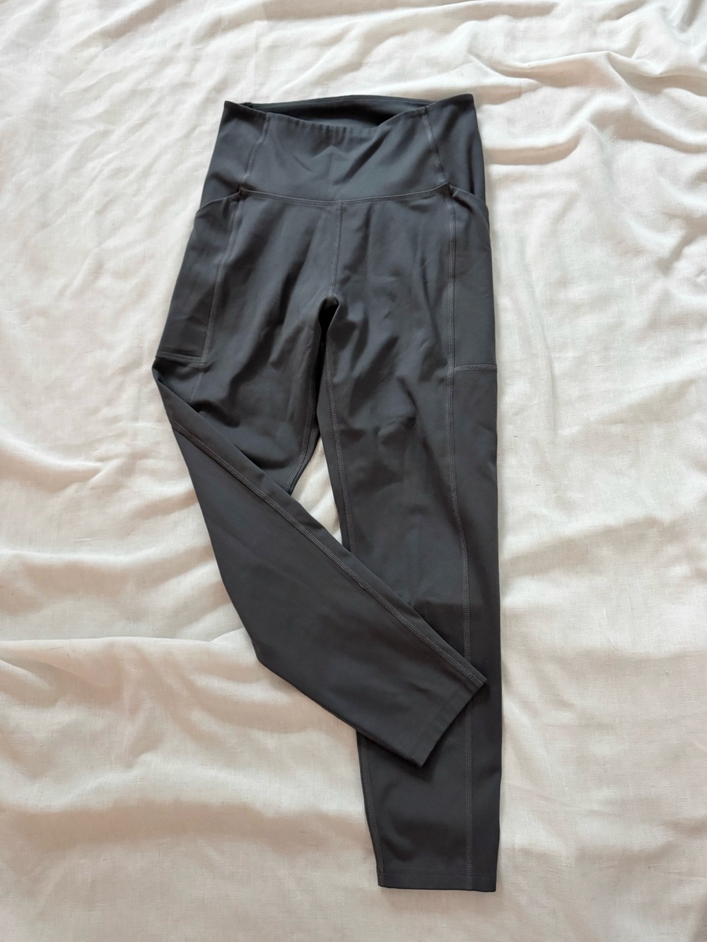 Girlfriend Collective Charcoal Active Leggings